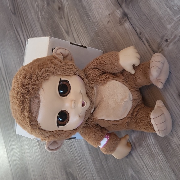 Monkey l plush l battery operated l jaxx stuffie - Picture 3 of 4
